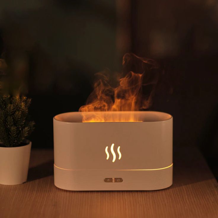 Colorful Flame Air Aroma Diffuser Humidifier