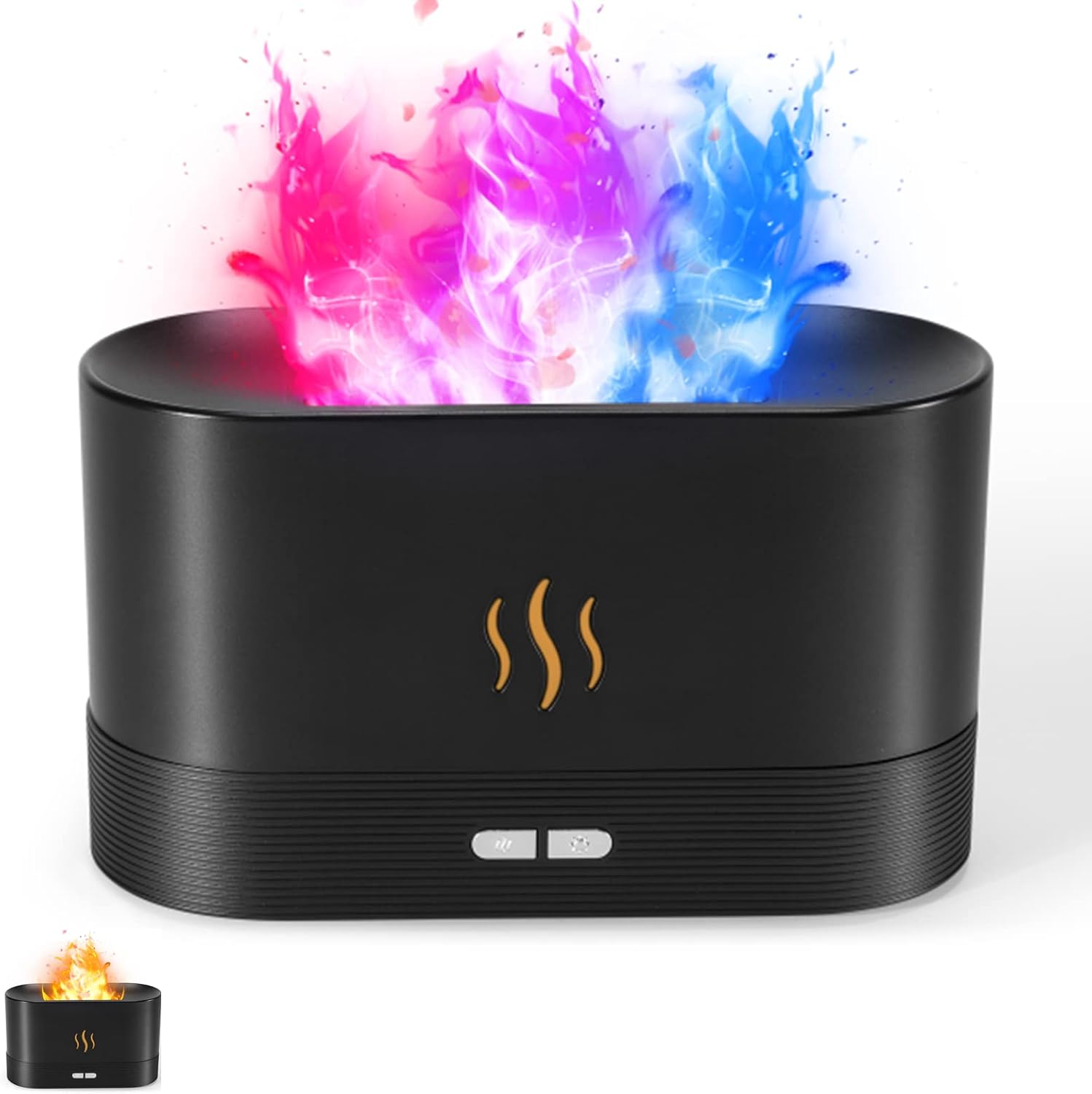 Colorful Flame Air Aroma Diffuser Humidifier