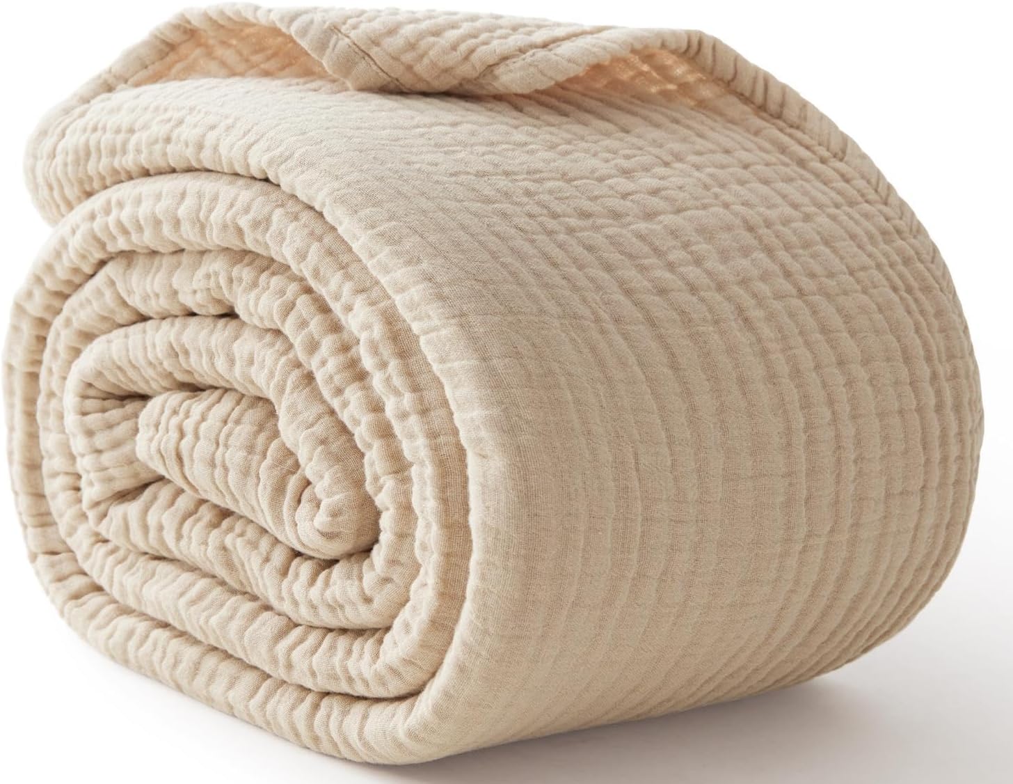 Lightweight Throw Blanket 100% Cotton 