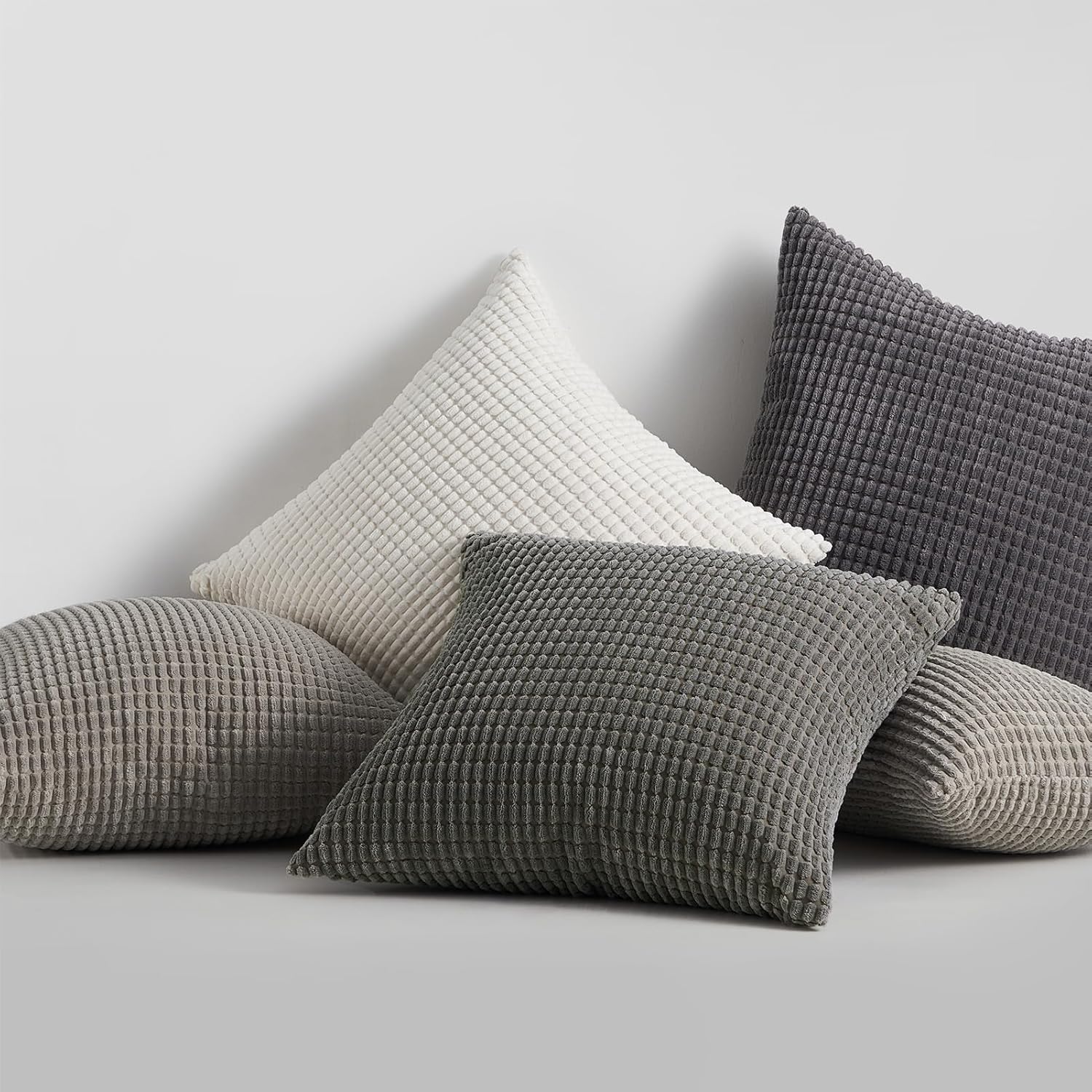 Grey Couch Pillow Covers